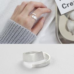 Wedding Rings DreamySky Real Silver Colour Big For Women Engagement Jewellery Large Round Antique Open Finger Bijoux