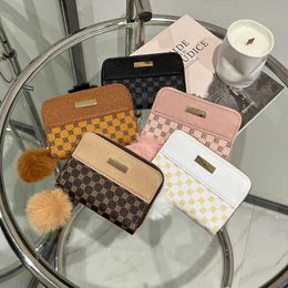 Wallets Women Short Wallet Many Department Ladies Cute Small Clutch Money Coin Card Holders Purse Female L221101