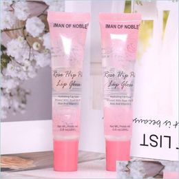 Lip Gloss Nutritious Transparent Soft Tube Rose Lip Gloss Moisturizer Lipgloss Makeup Clear Lips Oil Liquid Lipstick Kit Balm 6Pcs D Dhwpk