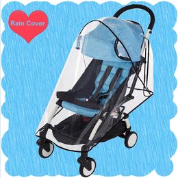 Stroller Parts Accessories Compatible Rain Cover Weather Shield Plastic Clear Netting for Babyzen YOYO YOYO2 221101