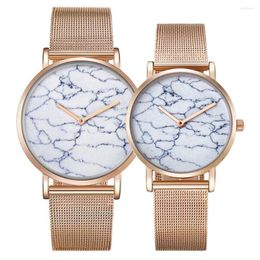 Wristwatches CAGARNY Lovers Wristwatch Unique Ultra Thin Dial Watch Women Gold Steel Men Fashion Quartz Couples Watches Lover Gifts
