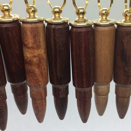 Smoking Natural Wood Bullet Style Dry Herb Tobacco Spice Miller Snuff Snorter Sniffer Snuffer Storage Box Wax Rigs Spoon Bottle Holder Stash Case Seal factory outlet
