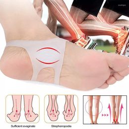 Женские носки корректор стельки для O-образной ноги плоские ноги облегчение боли подошвное фасциит без скольжения на пятке