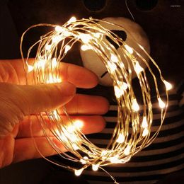 Strings 2PCS Wedding Holiday LED Lamp Fairy Lights String Waterproof Garland Bedroom Christmas Decoration Year LEDs Lighting