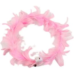 Factory Party Favour Light Up Headband LED Feather Headbands Luminous Festival Hair Piece Party Accessories for Women and Girls RRA451