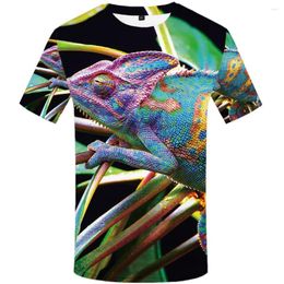 Men's T Shirts 2022 3D Gorgeous Colors Graphic Summer Casual Trending Print T-shirt Hip Hop Men T-shirts With Short Sleeves Top