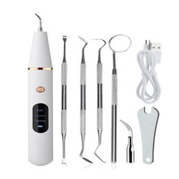 Other Oral Hygiene Electric Teeth Cleaner Ultrasonic Dental Calculus Stain Remover Tooth Plaque Tartar Pets Stone Whitening Tools 221101