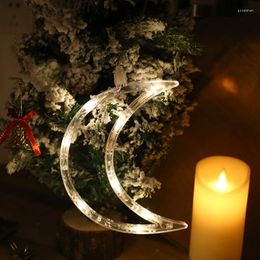 Strings LED Christmas Pendant Window Bedroom Glass Stickers Ins Creative Decorative Lights Small String Decorations