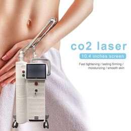 CO2 Fractional Laser Machine Vaginal Tightening Scar Remove Stretch Marks Treatment Wrinkle Removal Equipment CO2 Beauty Device Skin Rejuvenation For Salon Use