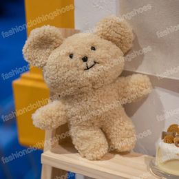 24cm Lovely Brown Teddy Bear Plush Toys Stuffed Cute Mini Bear Doll Girls Valentine's Gift Kids Baby Christmas