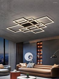 Ceiling Lights Living Room Lamps Modern Minimalist Atmosphere 2022 Lamp Nordic Lighting Combination Family Interior