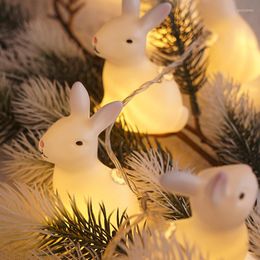 Strings LED Garland String Lights Easter Decorations For Home Fairy Light Wedding Party Ornament DIY Decoration