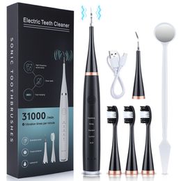 Toothbrush Ultrasonic Electric Oral Care Removal Of Dental Calculus Household Multifunctional Washable Teeth Cleaner USB Charge 221101