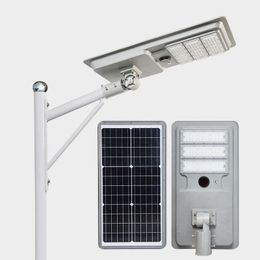 80W solar led street lights new design factory sales price integrated all in one lamp