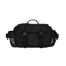 2021 Cross Chest Bag Women Large Capacity Grid Cosmetic Beach Bags messenger shoulder bag camouflage small sports mesh waist bag F257r