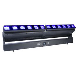 zoom led moving head lights for dj bar nightclub 12x40w rgbw 4in1 beam wash moving lighting