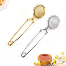 Tea Infuser Stainless Steel Sphere Mesh Tea Strainer Coffee Herb Spice Filter Diffuser Handle Tea Ball Match