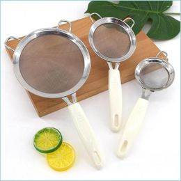 Baking Pastry Tools Baking Tools 30 Mesh Kitchen Nut Milk Philtre Stainless Steel Wire Fine Oil Strainer Flour Colander Sieve Sifte Dhjyf