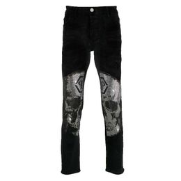 Men's Jeans Man Stretchy Jeans Black Skinny Hot Drill Punk streetwear Biker Trousers Men's Clothes All-match Slim Fit Denim Pencil Pants Y2k T221102