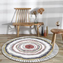 Carpets Abstract Irregular Geometric Lines Simple 3d Carpet Round Living Room Bedroom Hanging Chair Floor Mat Coffee Table Non-slip Rug