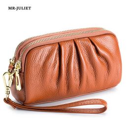 Wallets New All-match Fashion High-end Clutch Bag Western Style Large-capacity Temperament Women's Wallet L221101