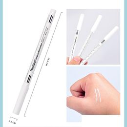 Permanent Makeup Machines Microblading Supplies Tattoo Marker Pen Permanent Makeup Accessories White Surgical Skin Markers Pens For Dheag