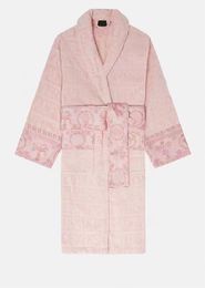 Others Apparel Classic texture printed designer bathrobe Baroque nightgown Men and women Couple printed sleeve Wrapped belt Home Unisex breathable warm robe on Sale