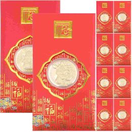 Gift Wrap Red Year Envelopes Packets Money Hongbao Festival Spring Supplies Bags Party Pocket Bag Bao Hong Cash