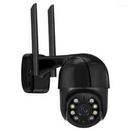 Waterproof Security WiFi Camera Night-Visions Pan Tilt Dome Wireless 2 Way Audios Motion Detection