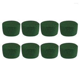 Decorative Flowers 8 Pack DIY Flower Arrangement Kit Green Round Wet Floral Foam Wedding Aisle Party Decoration