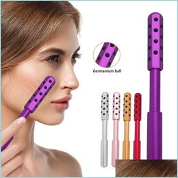 Face Massager Germanium Beauty Bar Face Masr Roller Lift Mas Facial Stick Mass Skin Care Tool Drop Delivery 2022 Health Dhwe0