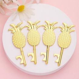 20PCS Pineapple Key Bottle Opener Favours Party Gifts Anniversary Table Setting Tropical Theme Birthday Keepsake Event Giveaway