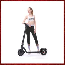 Adult Folding ATV Electric Scooter 350W 36V/6.5Ah Battery Life 8.5inch Tyres Brushless Motor 25KM Mileage Skateboard Escooter Light Weight IP54 Outdoor TOP E-Scooter