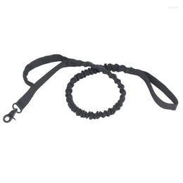 Dog Collars Reins Tactical Bungee Leash Cat Pet Outdoor Elastic Leads Rope Military Training Leashes Accessories