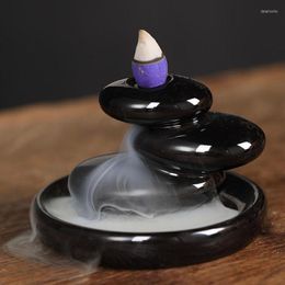 Fragrance Lamps Ceramic Aroma Burner Use In Home Teahouse Rockery Reflux Incense Sandalwood Holder Office Decor