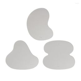 Table Mats T5EB Creative Irregular Mirror Acrylic Placemat Exquisite Nordic Coffee/Wine Coasters Household Decorative Pad Mat Durable