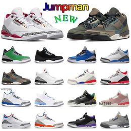 2023 mens women jumpman basketball shoes cardinal red cool grey Reflective Patchwork Army Green Black Cat Rust Pink Designger SneakersJORDON JORDAB