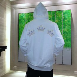 Men's Hoodies Winter Men's Hoodie Loose All-Match Sweatshirt Oversized Hoody Autumn Training Diamond Couple Warm Tops