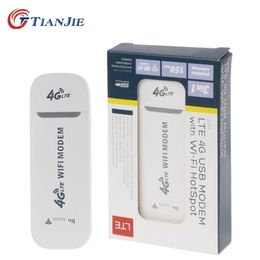 Router Tianjie 3G 4G GSM UMTS LTE USB WiFi Modem Dongle Car Network Adattatore con slot SIM 221103