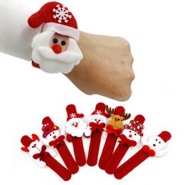 Christmas Bracelet Decoration Wrist Decor Patting Circle Christmas Children Gift New Year Kids Party Toys