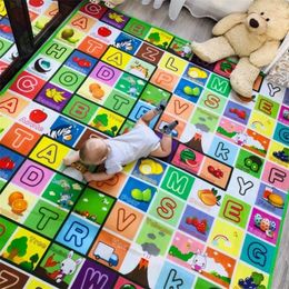 Play Mats 180x120x0.5cm Baby Mat Children Puzzle Toy Crawling Carpet Kids Rug Game Activity Gym Developing Eva Foam Soft Floor 221103