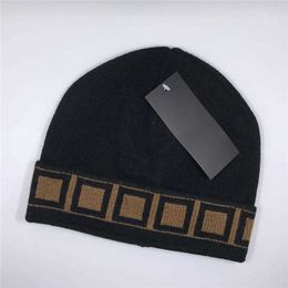 Beanie/Skull Caps Designer Brands Autumn Winter Men's Beanie Hats Women's Trend Embroidered Letters Warm Hats