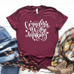 Grandma In Tee The Making Women Casual Funny T Shirt For Lady Girl Top Hipster Drop