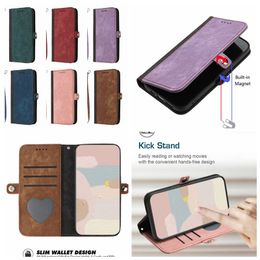 Business Leather Wallet Cases For Iphone 15 14 Pro Max Plus 13 12 11 8 7 6 Iphone15 Hybrid Kickstand Credit ID Card Slot Holder Coffee Shockproof Flip Cover Purse Strap