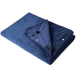 Blankets Convenient Winter Blanket 3 Level Thicker Flannel Multifunctional Heating Portable Heated Mattress For Daily Use