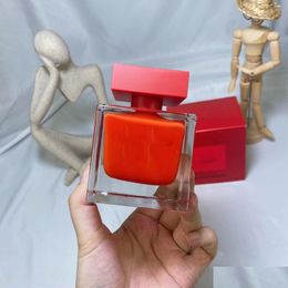 Anti-Perspirant Deodorant Women Rouge Per 90Ml Eau De Parfum Fragrance 3Fl Oz Long Lasting Smell Red Bottle Edp Lady Girl Cologne Sp Dhqel