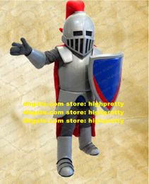 Knight Warrior Soldier Fighter Bodyguard Mascot Costume Adult Cartoon Character Nursery School Birthday Congratulations zz7685