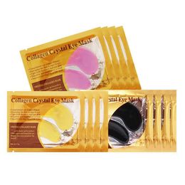 Other Skin Care Tools Collagen Gold Crystal Eye Mask Anti Dark Circles Carees Moisturising Face Cream 50Pairs Drop Delivery 2022 Hea Dheqt