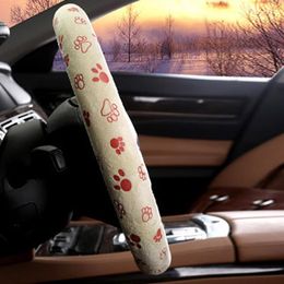 Steering Wheel Covers Parts Cover Non-slip Plush Replacement Accessories Universal