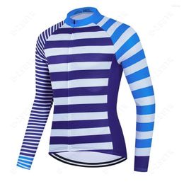 Racing Jackets Autumn Cycling Clothing Men Jersey White Bike Long Sleeves MTB Pro Team Bicycle Clothes Mallot Ciclismo Hombre